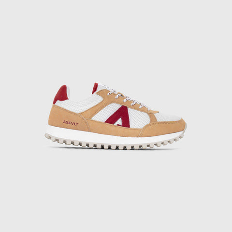Chase - White Red - Woman-Chase-Asfvlt-Asfvlt Sneakers Sko Norge