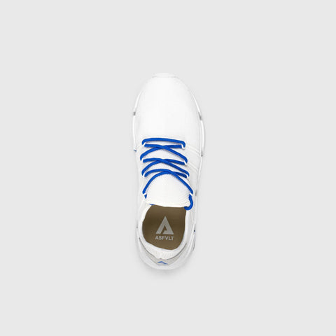  Speed Sock Evo - White Blue - Man-Speed Sock Evo-Asfvlt-Asfvlt Sneakers Sko Norge